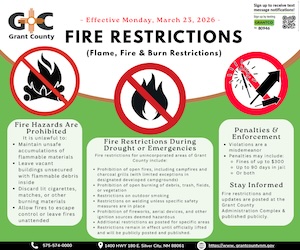 Grant County fire restrictions-1- 2026
